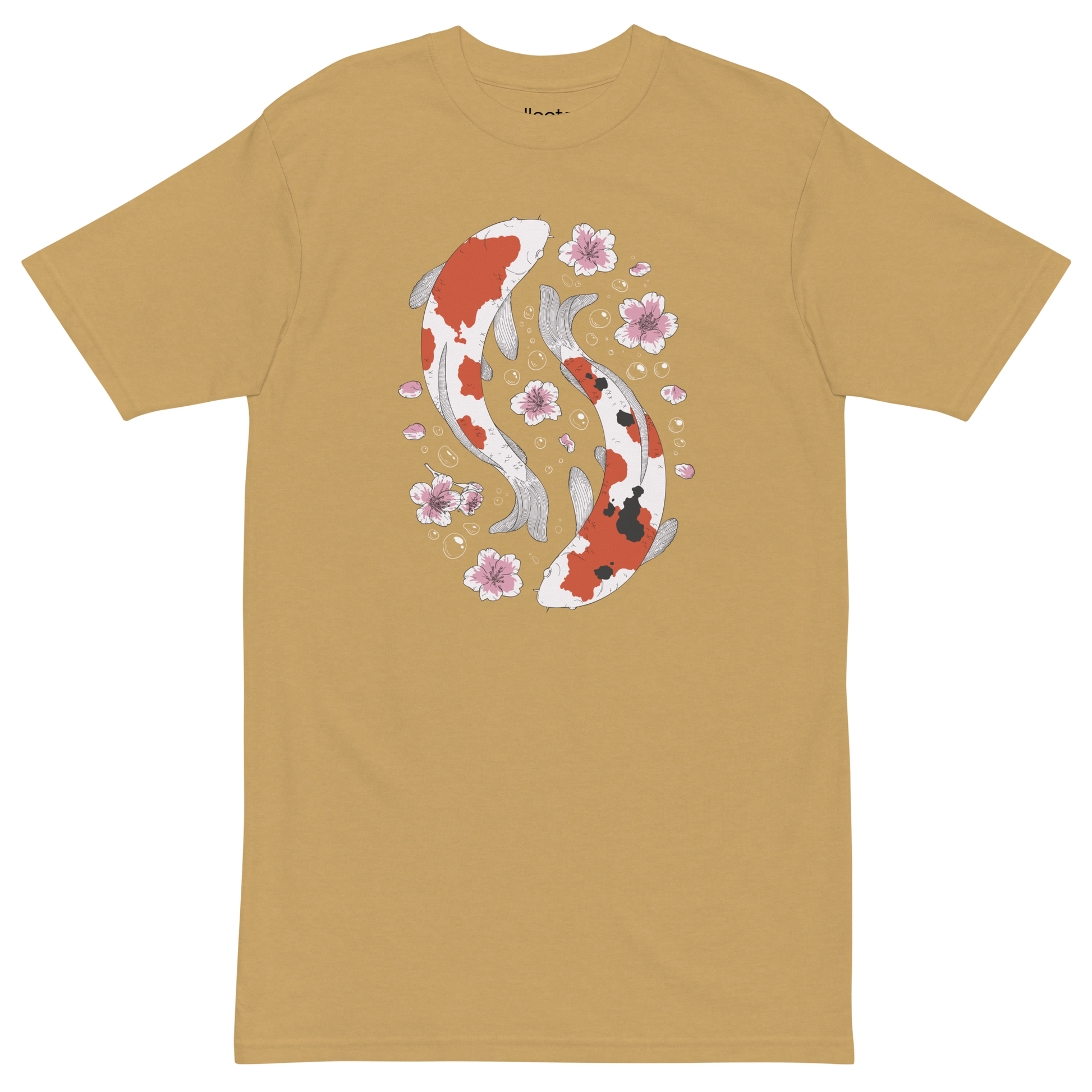 Koi Nishikigoi Fish Heavyweight Tee - Collected Vibes