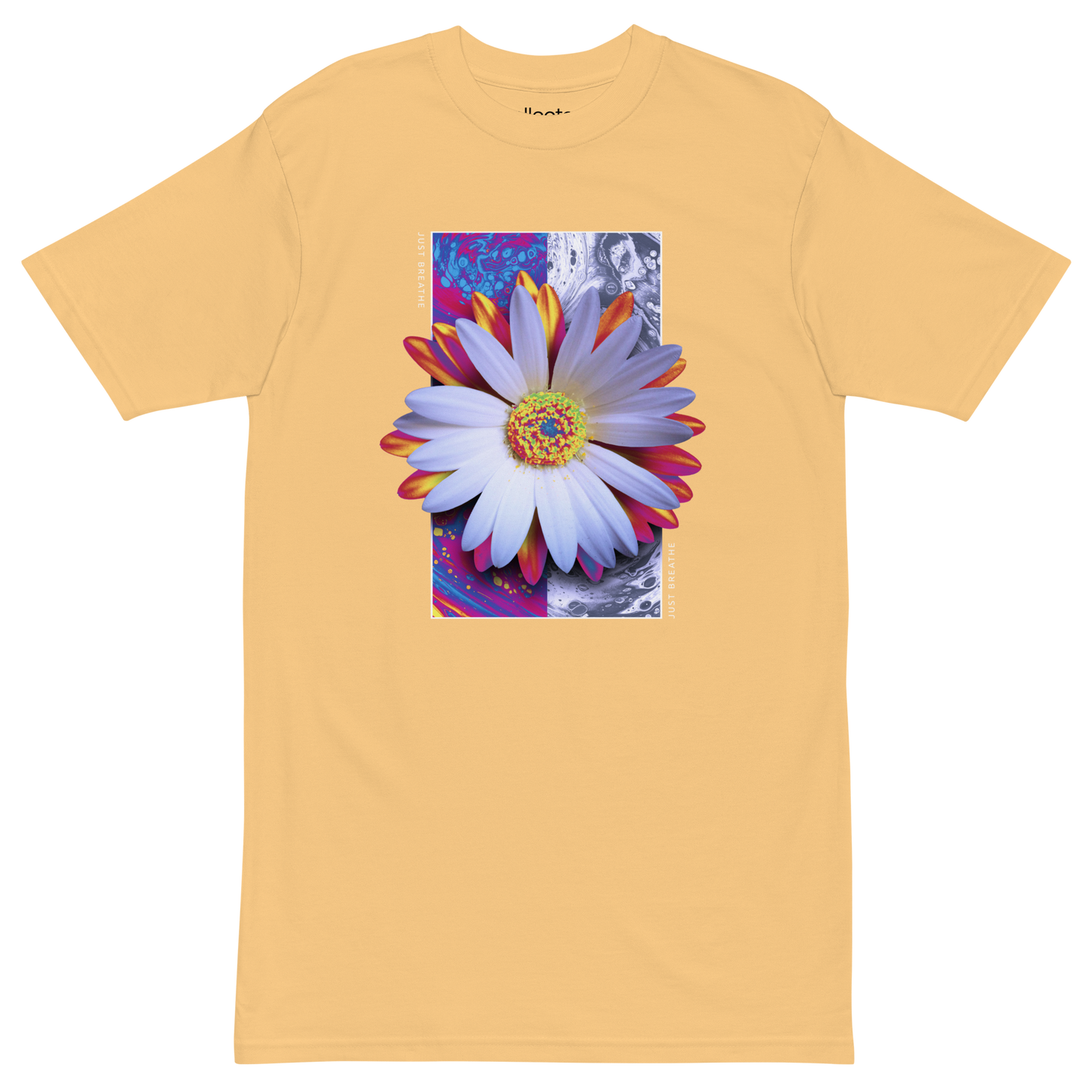 Holographic Flower Heavyweight Tee - Collected Vibes