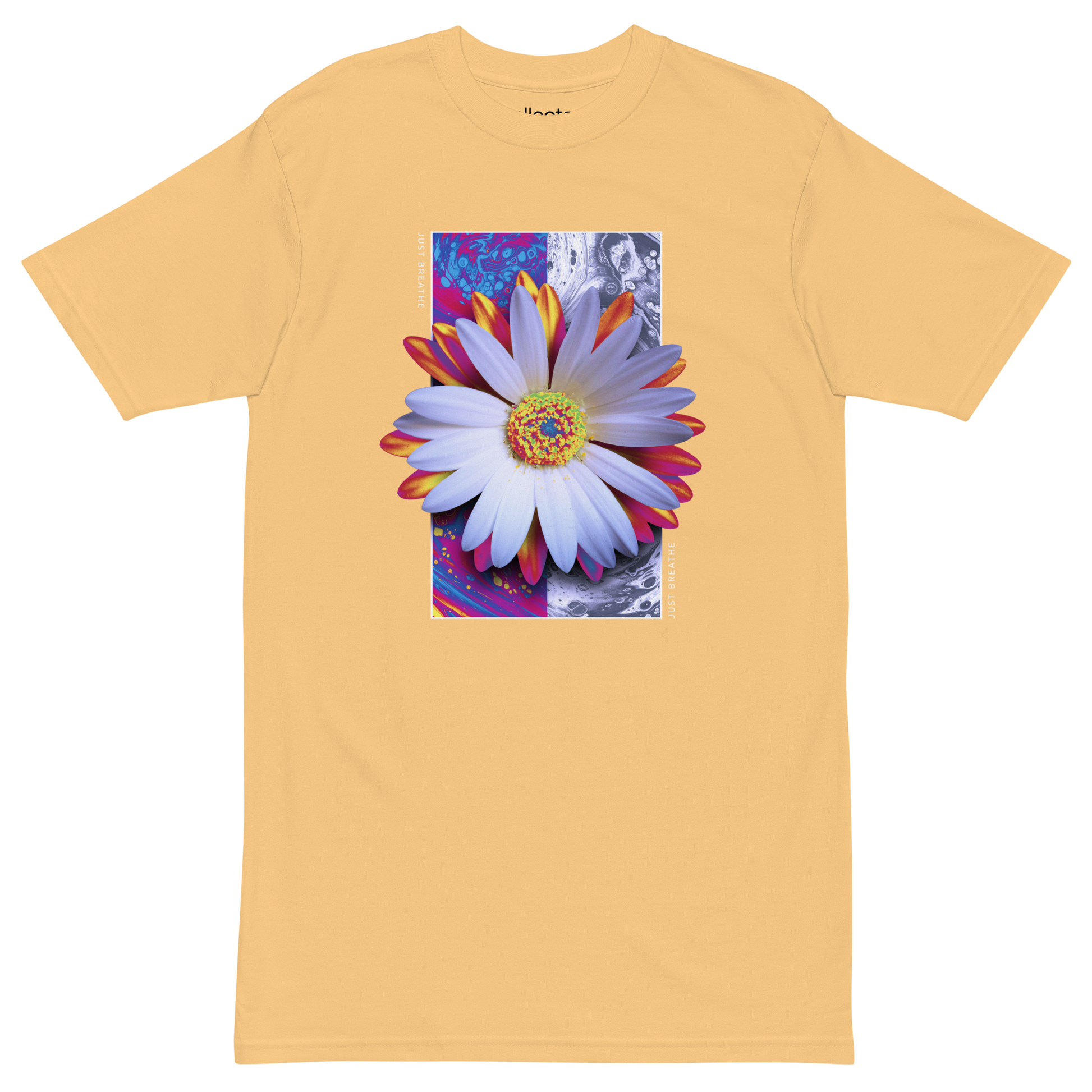 Holographic Flower Heavyweight Tee - Collected Vibes