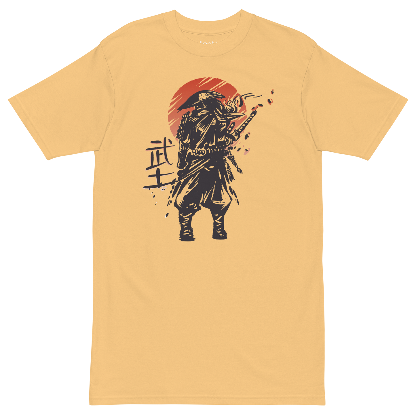 Samurai Warrior Heavyweight Tee - Collected Vibes