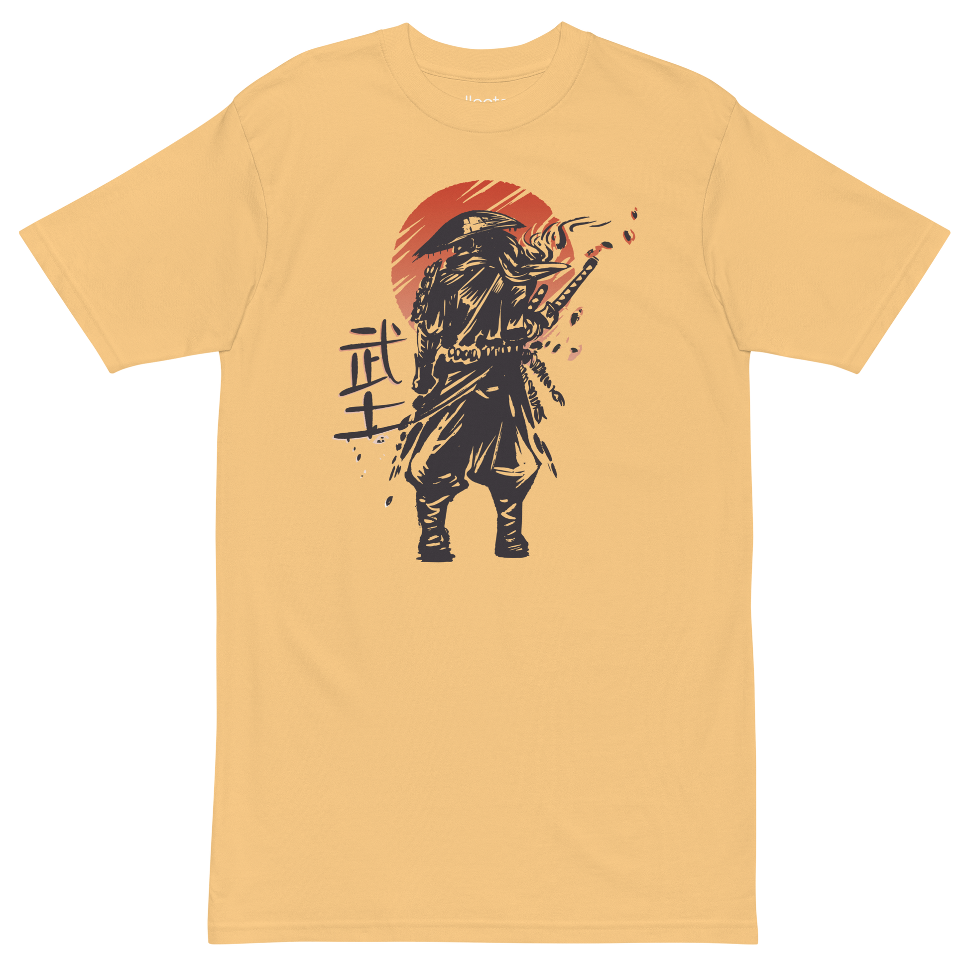 Samurai Warrior Heavyweight Tee - Collected Vibes