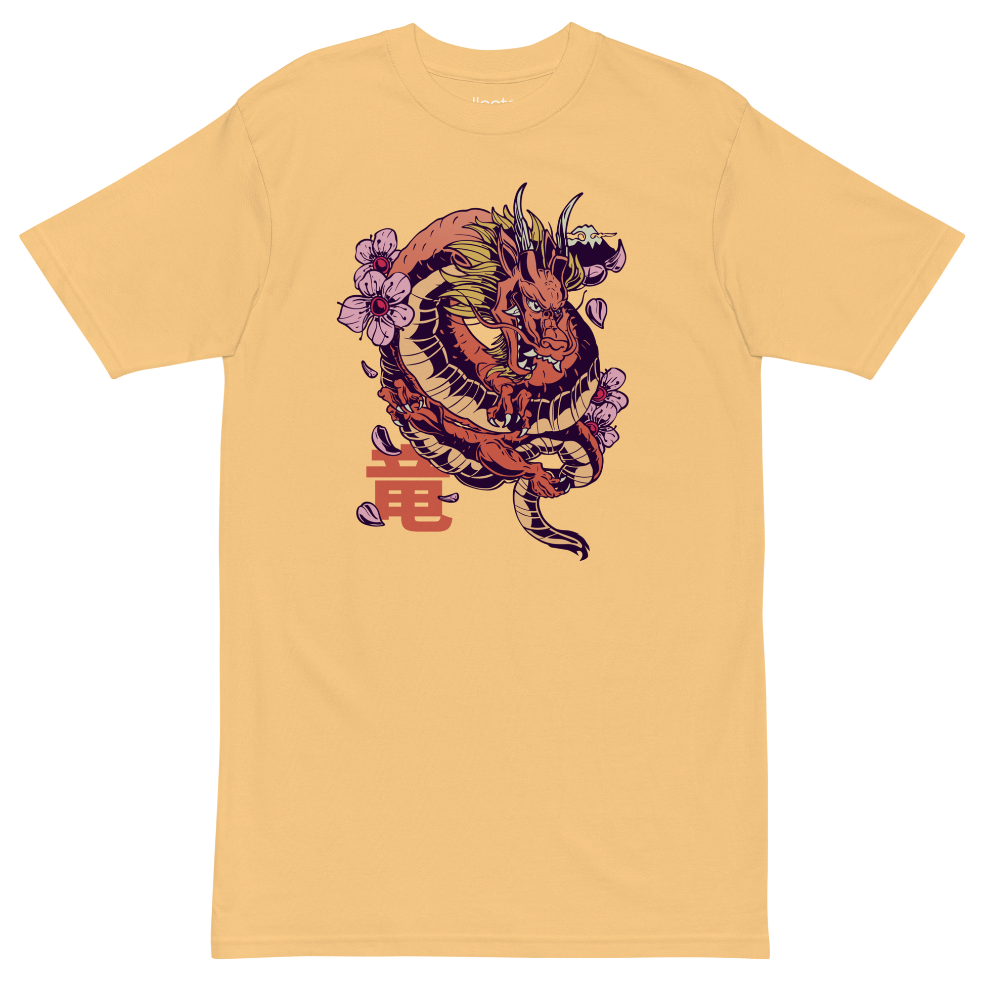 Sakura Dragon Heavyweight Tee - Collected Vibes