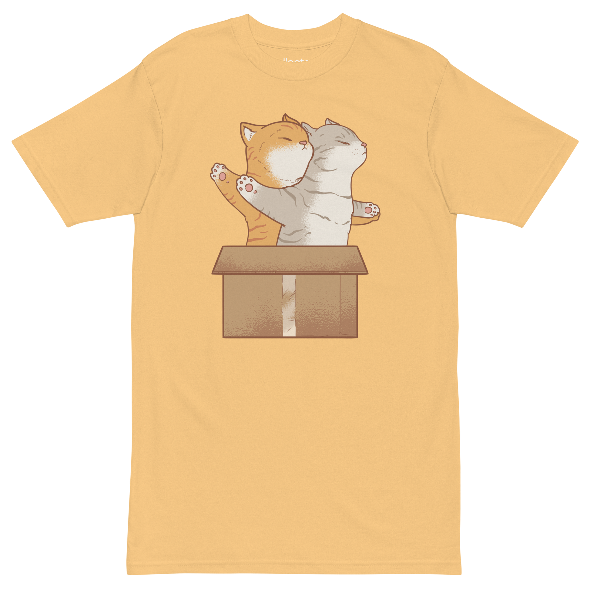 Cute Titanic Cats Heavyweight Tee - Collected Vibes