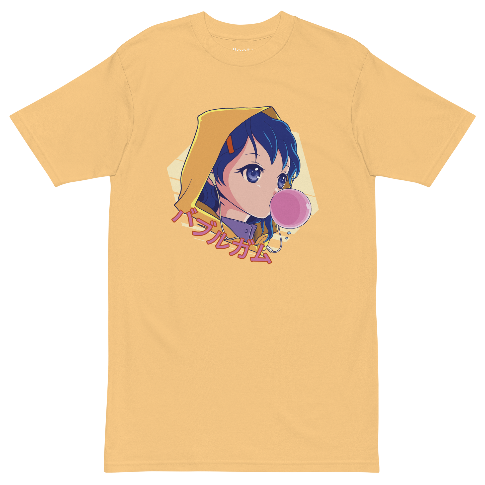 Girl with Chew Gum Heavyweight Tee - Collected Vibes