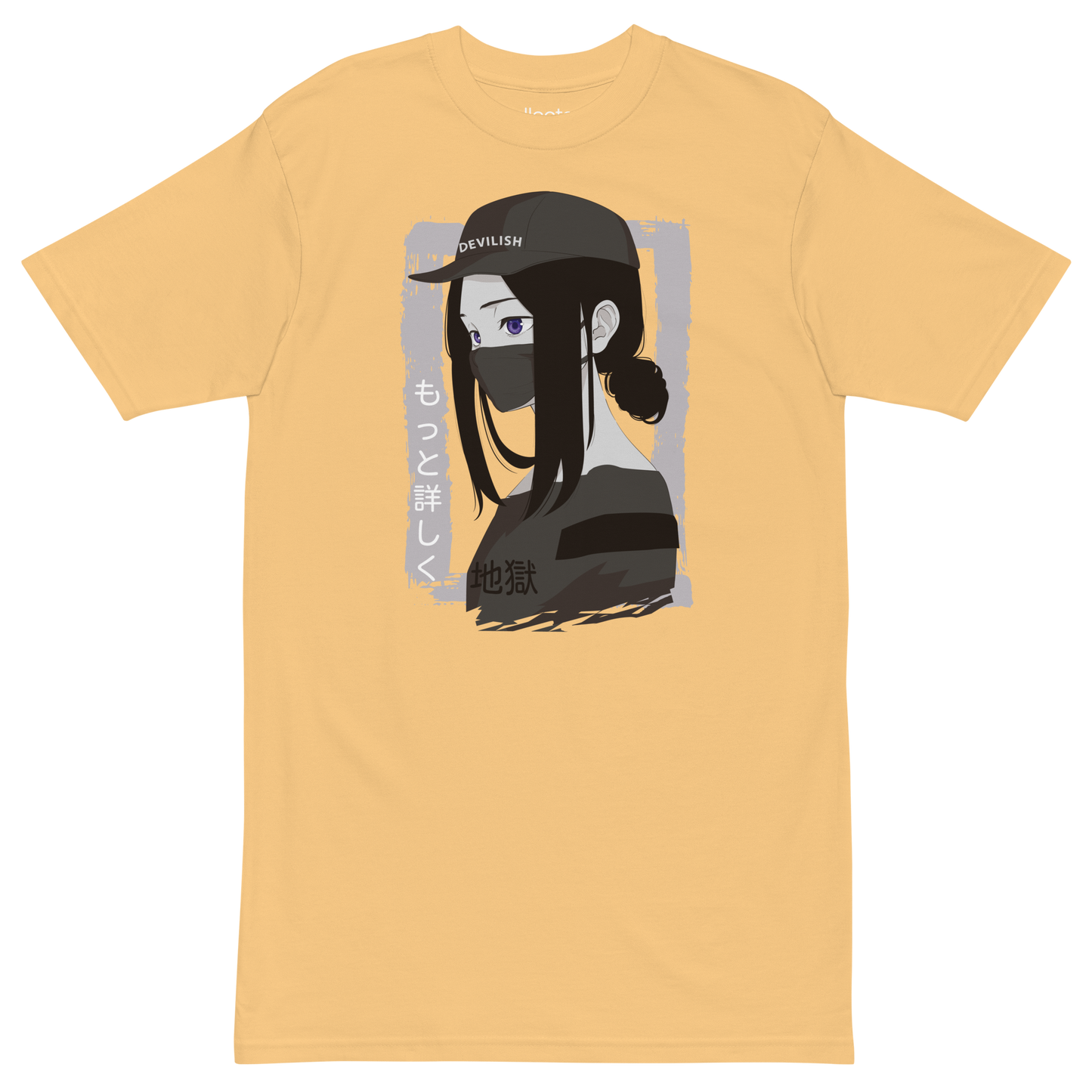 Devilish Girl Heavyweight Tee - Collected Vibes