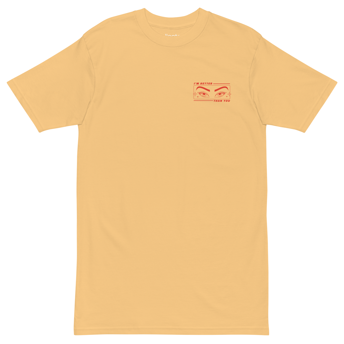Better than you [F+B] Heavyweight Tee - Collected Vibes
