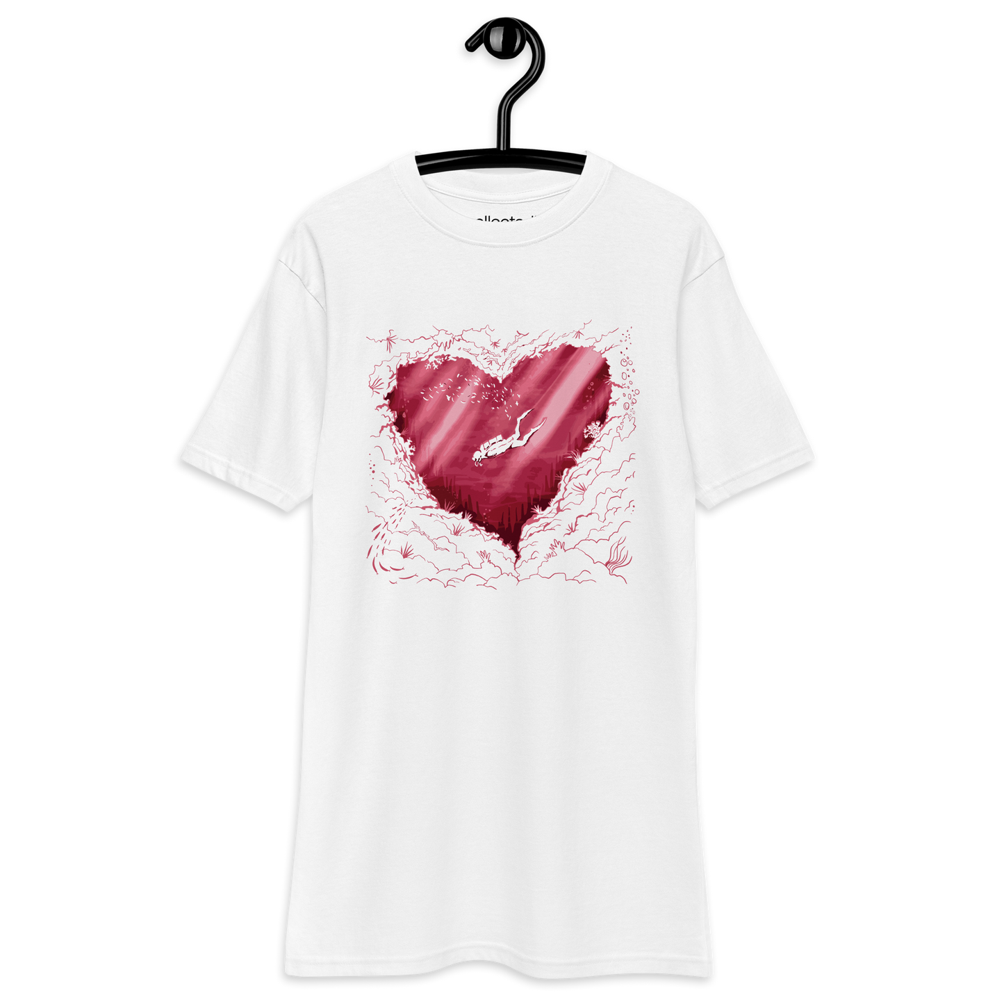 Scuba diving Heavyweight Tee - Collected Vibes