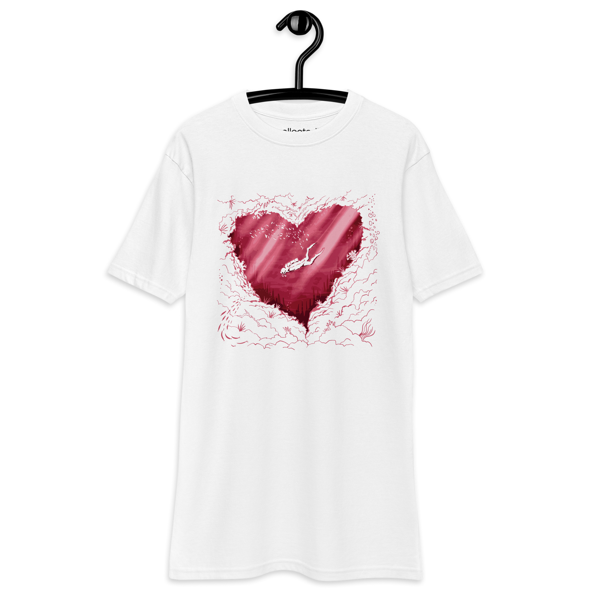 Scuba diving Heavyweight Tee - Collected Vibes