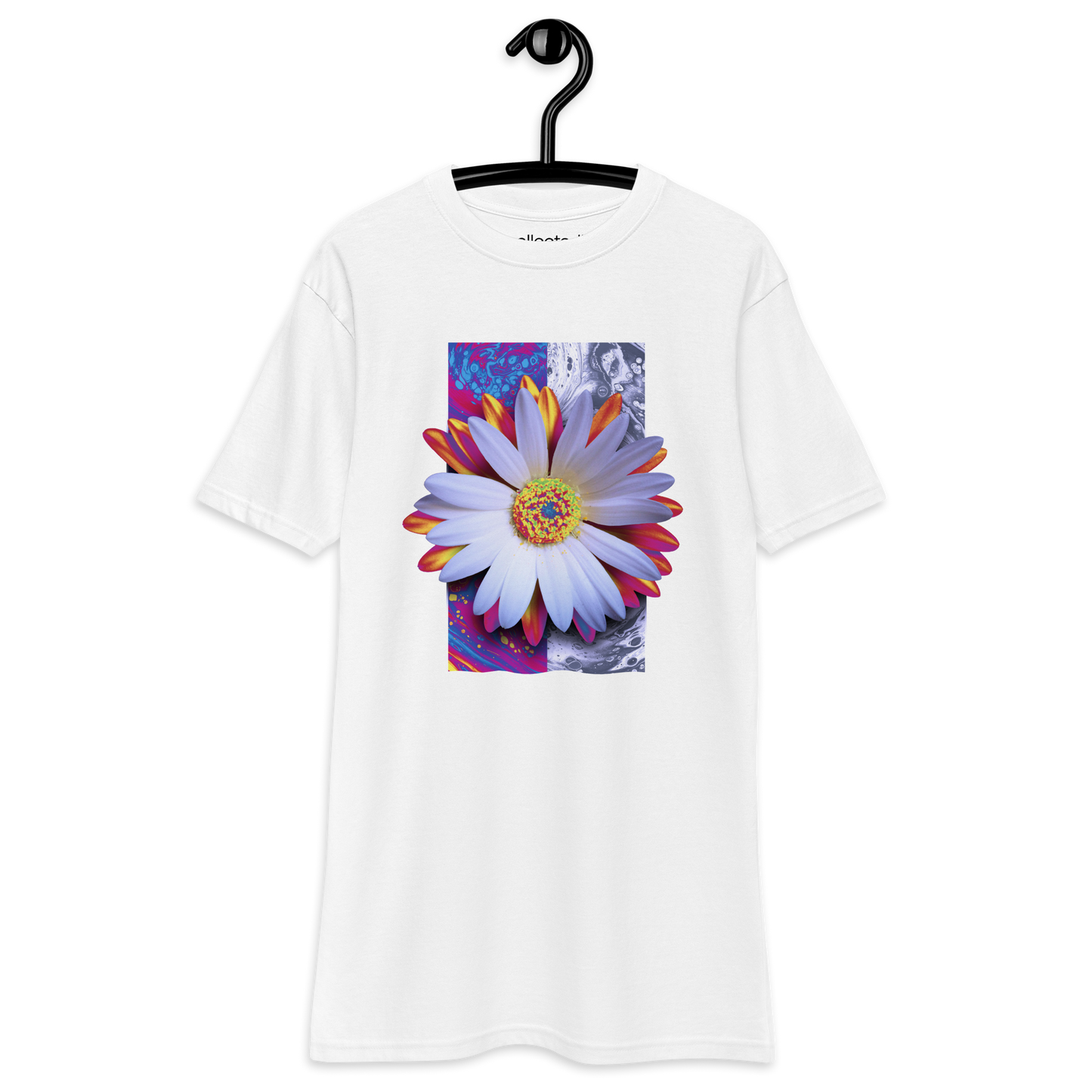 Holographic Flower Heavyweight Tee - Collected Vibes