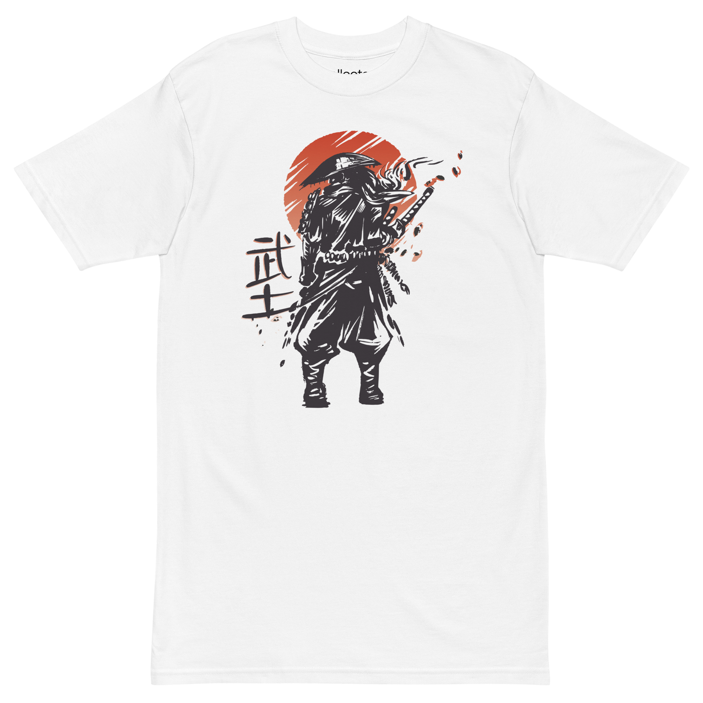 Samurai Warrior Heavyweight Tee - Collected Vibes