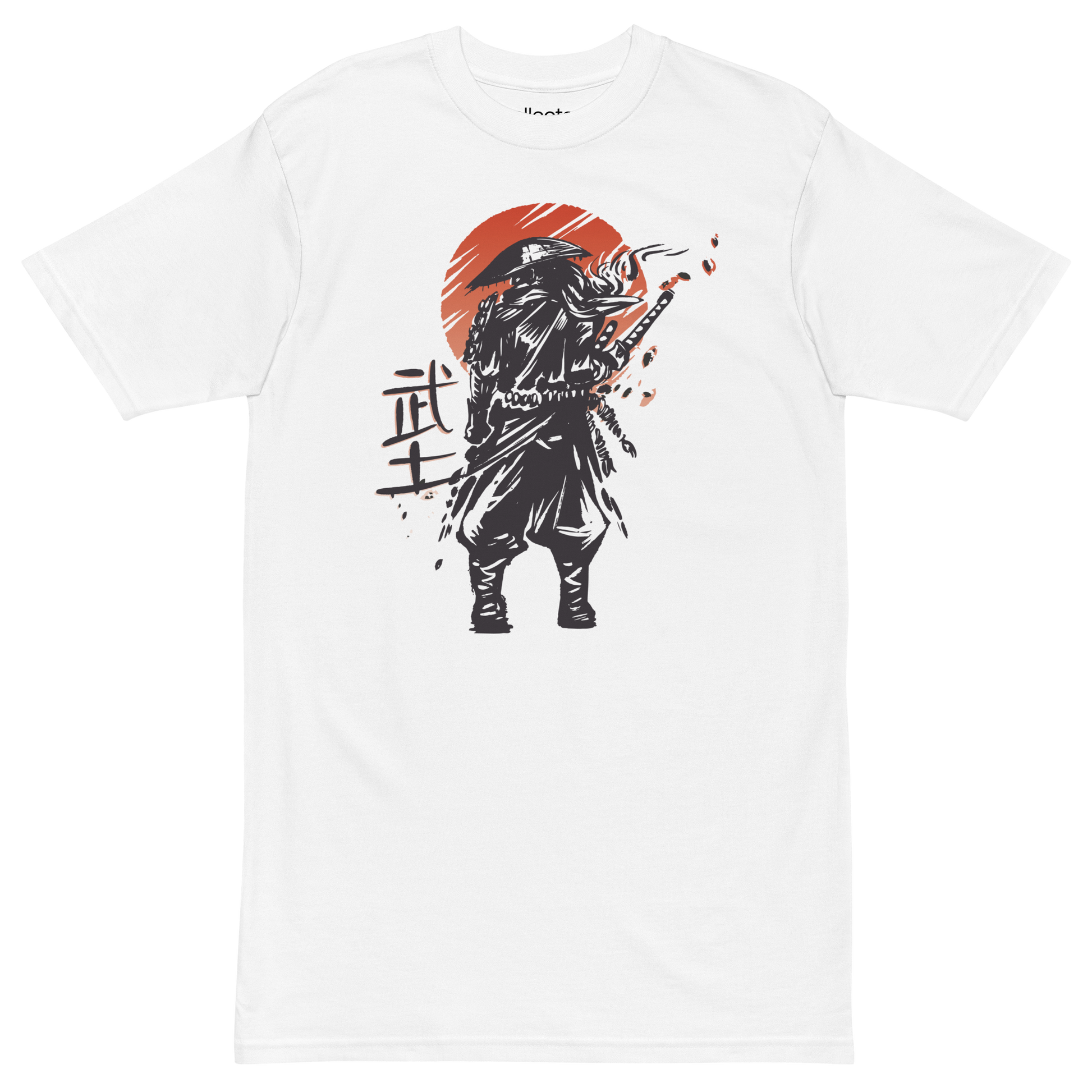 Samurai Warrior Heavyweight Tee - Collected Vibes