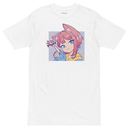 Booped by a Girl Heavyweight Tee - Collected Vibes