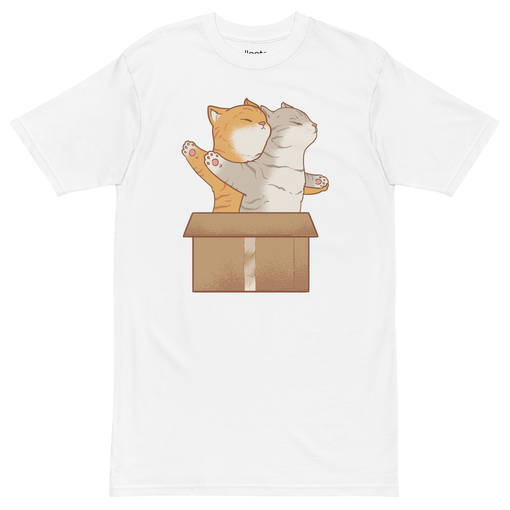 Cute Titanic Cats Heavyweight Tee - Collected Vibes