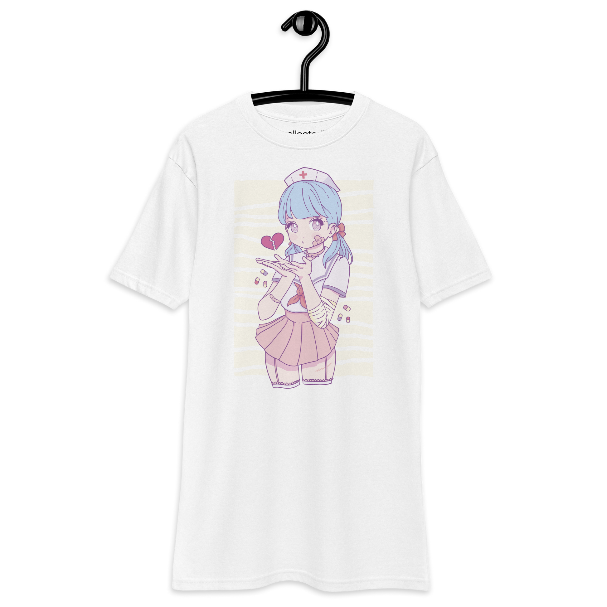 Nurse with broken Heart Heavyweight Tee - Collected Vibes