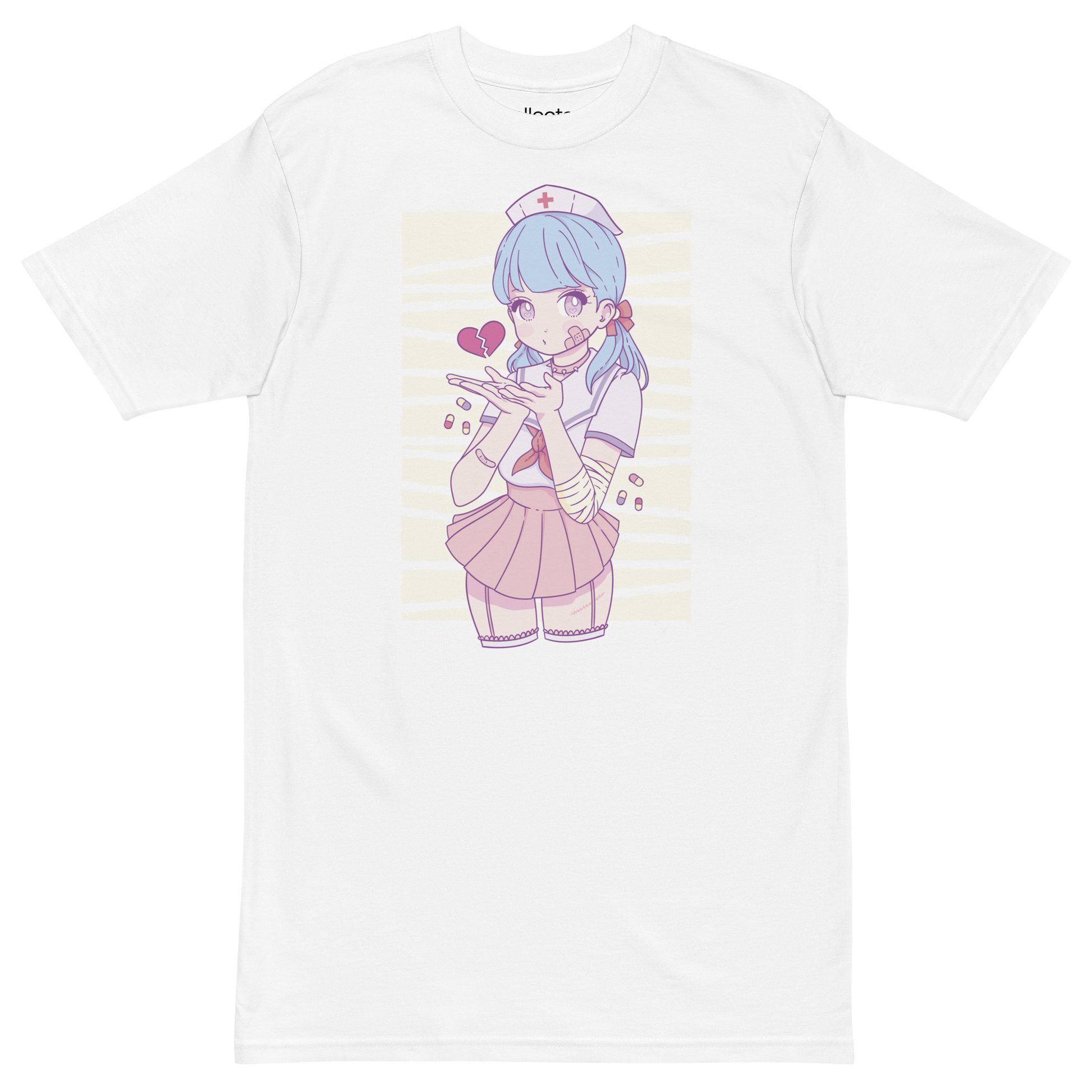 Nurse with broken Heart Heavyweight Tee - Collected Vibes