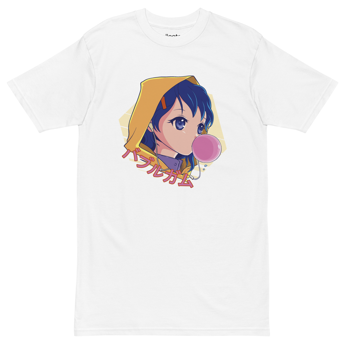 Girl with Chew Gum Heavyweight Tee - Collected Vibes