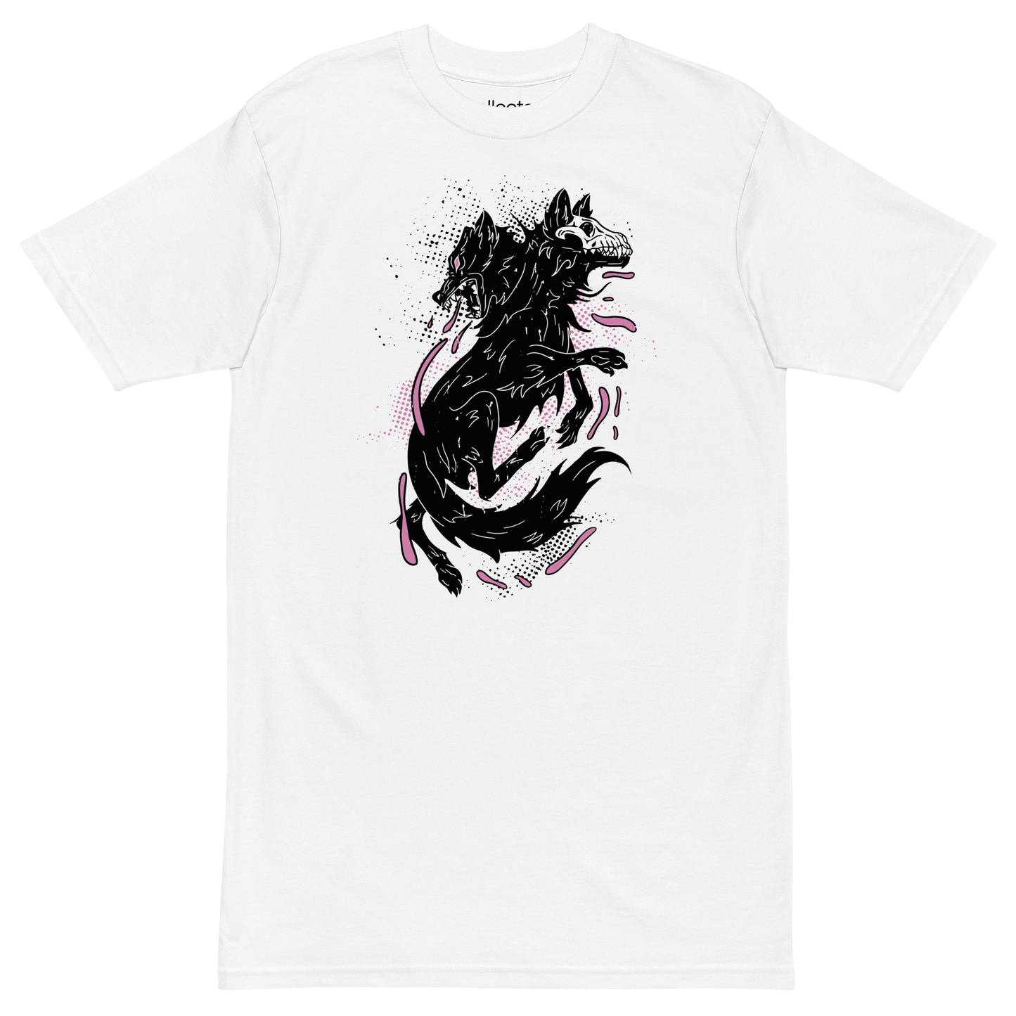 2 Headed Darkwolf Heavyweight Tee - Collected Vibes