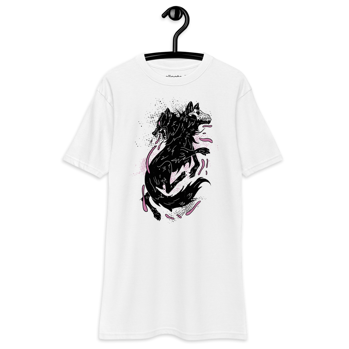 2 Headed Darkwolf Heavyweight Tee - Collected Vibes