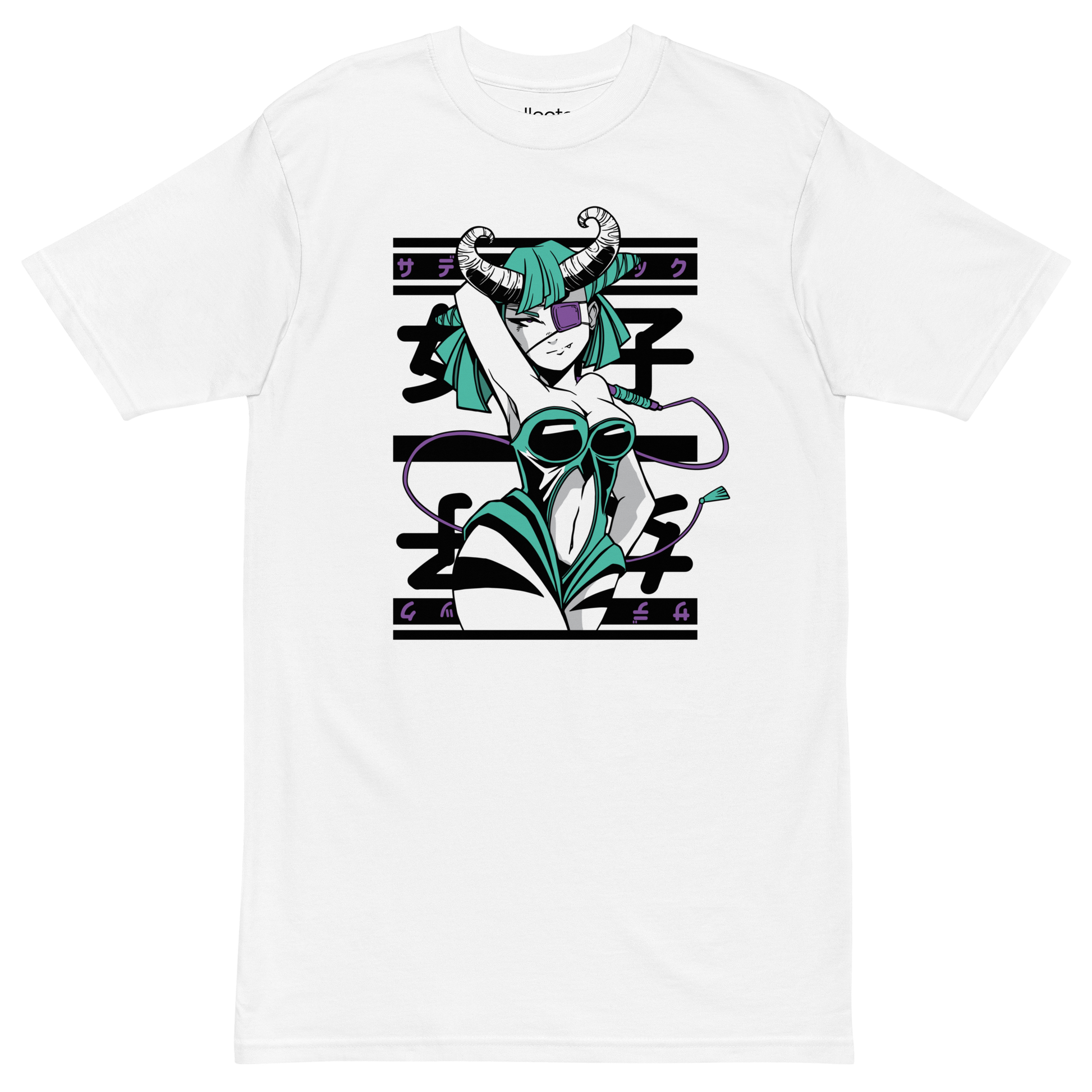 Playful Devilish Girl Heavyweight Tee - Collected Vibes