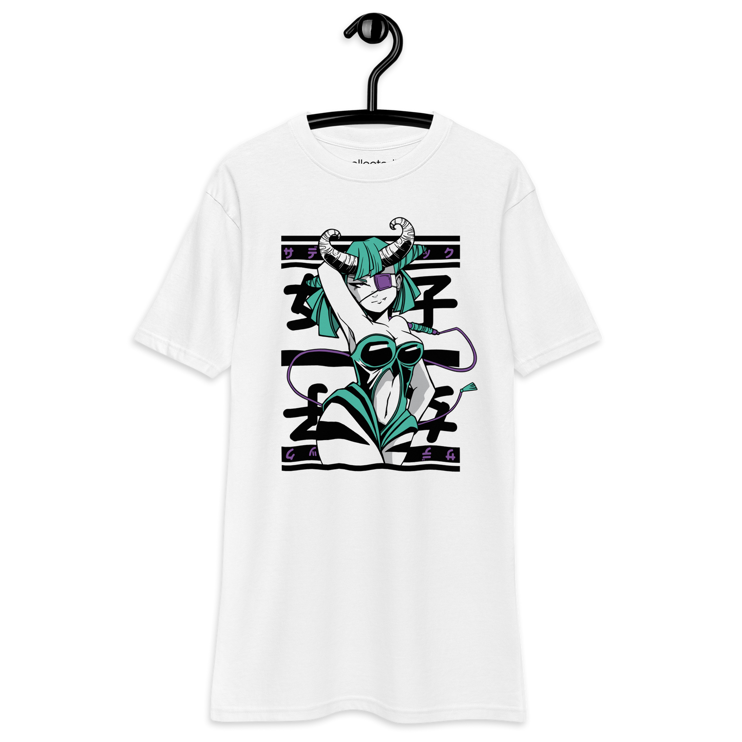 Playful Devilish Girl Heavyweight Tee - Collected Vibes