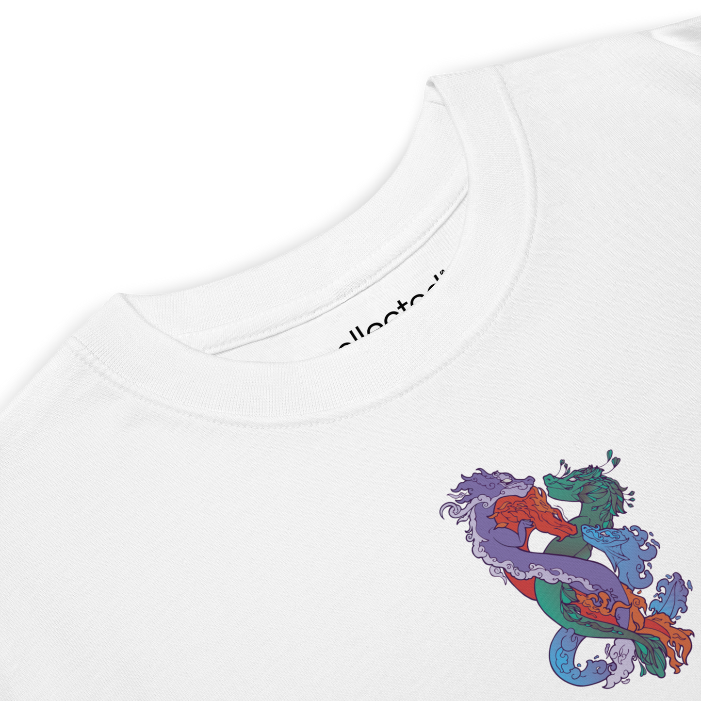 4 Dragon Elements Heavyweight Tee - Collected Vibes