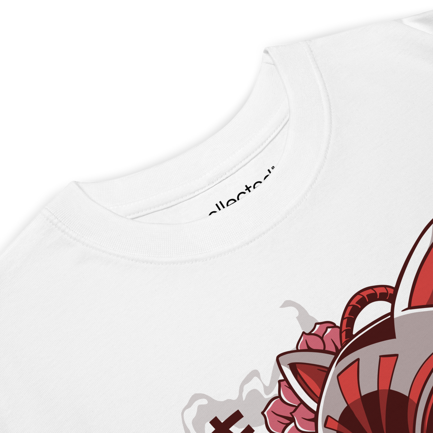 Kitsune Fox Mask Heavyweight Tee - Collected Vibes