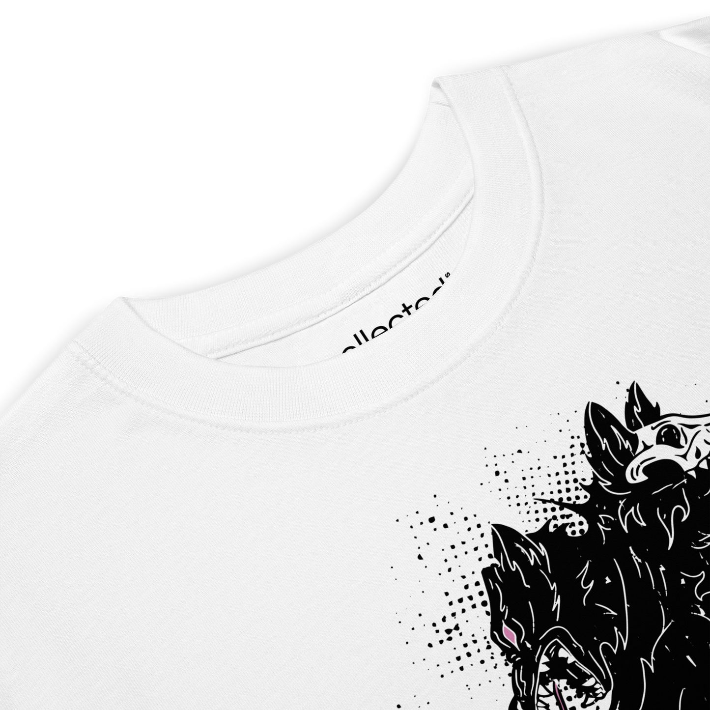 2 Headed Darkwolf Heavyweight Tee - Collected Vibes