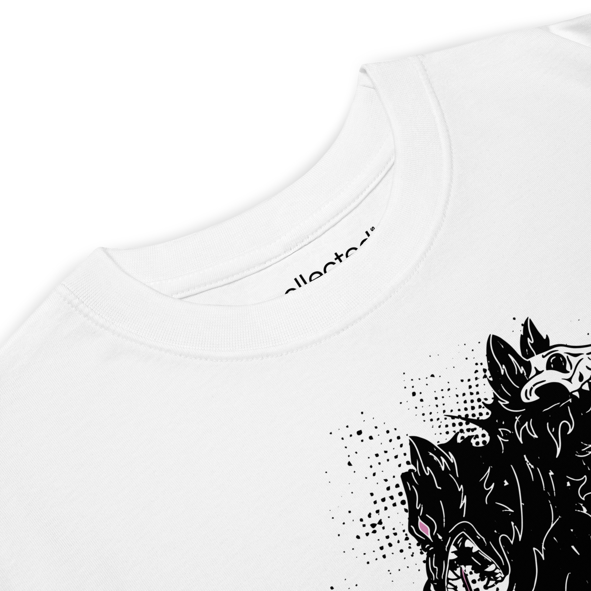 2 Headed Darkwolf Heavyweight Tee - Collected Vibes
