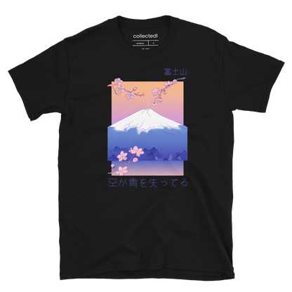Vaporwave Mountain Unisex T-Shirt - Collected Vibes