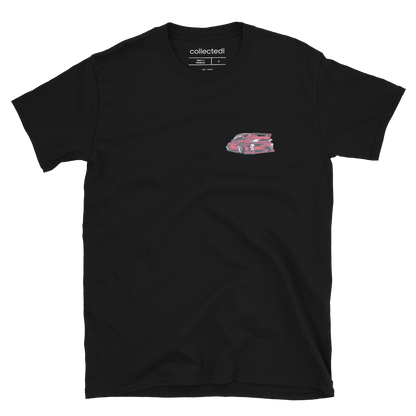 Glitched Car Japanese Style Unisex T-Shirt - Collected Vibes
