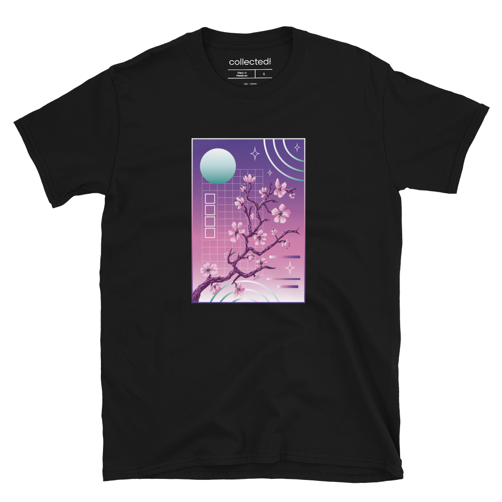 Vaporwave Tree Unisex T-Shirt - Collected Vibes