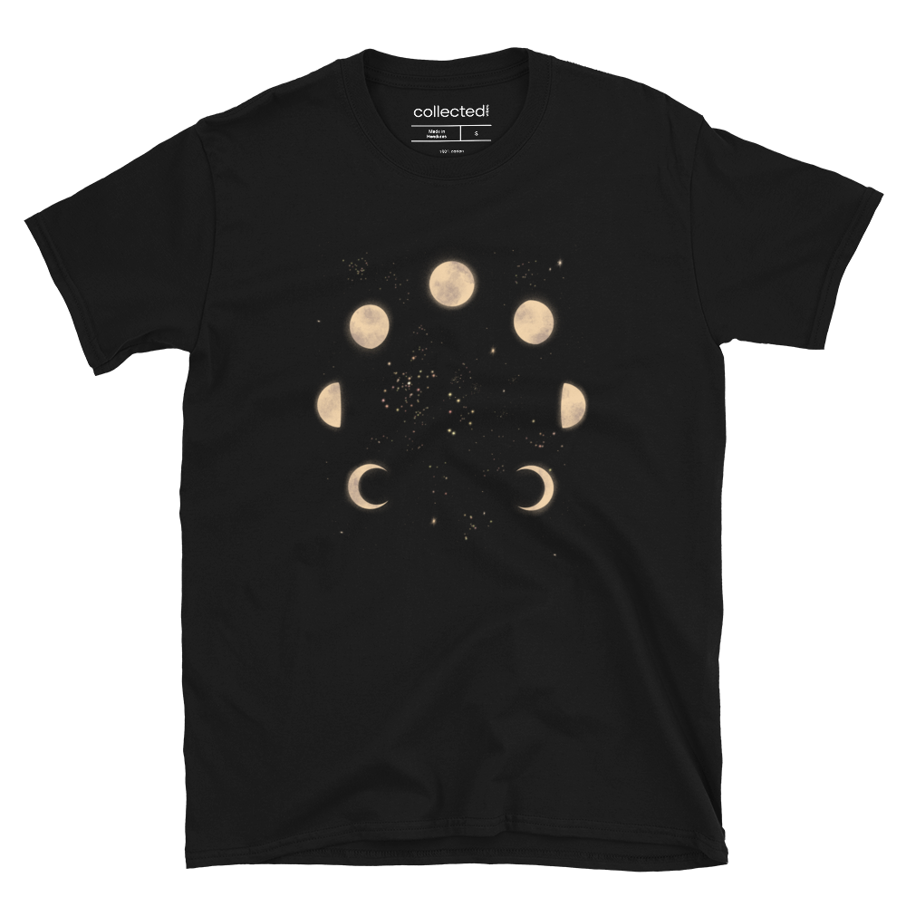 Moon Phases Unisex T-Shirt - Collected Vibes