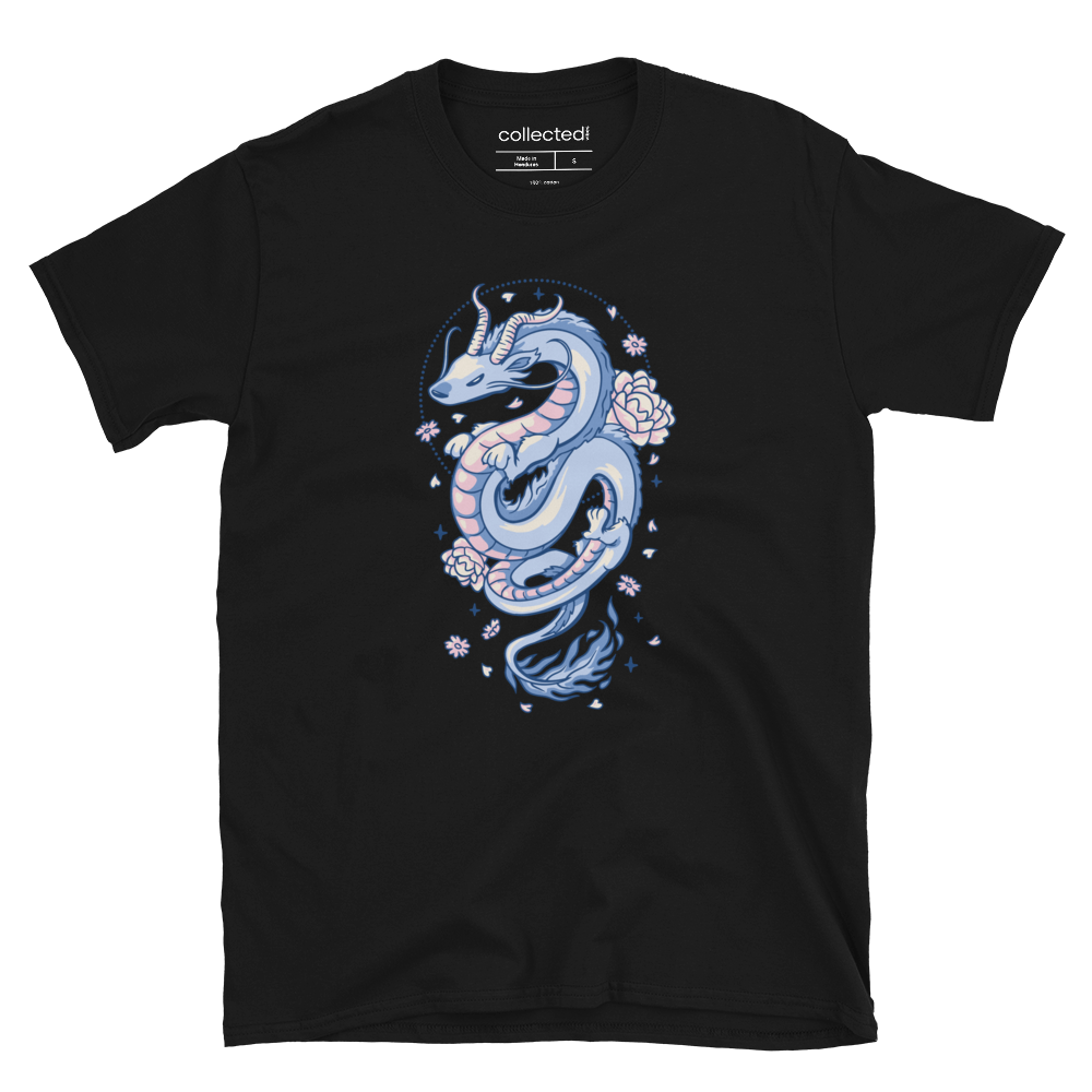 Blueish Dragon Unisex T-Shirt - Collected Vibes