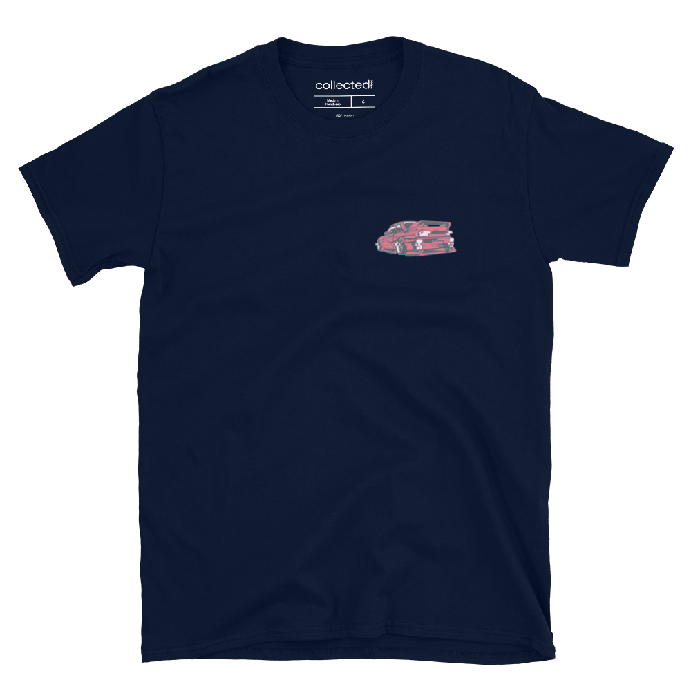 Glitched Car Japanese Style Unisex T-Shirt - Collected Vibes