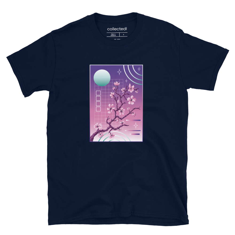 Vaporwave Tree Unisex T-Shirt - Collected Vibes