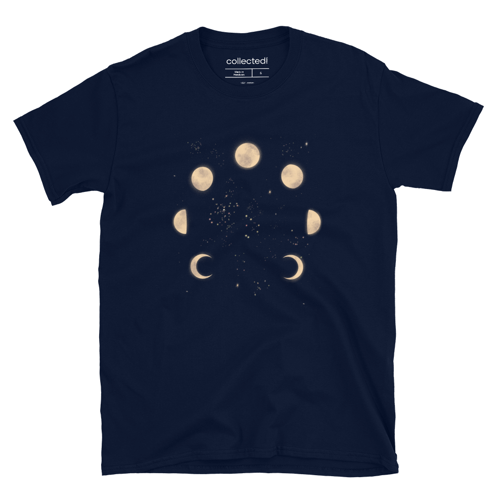 Moon Phases Unisex T-Shirt - Collected Vibes