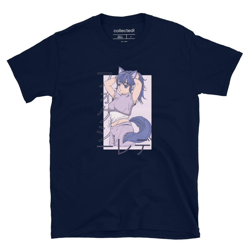 Sleepless Fox Girl Unisex T-Shirt - Collected Vibes