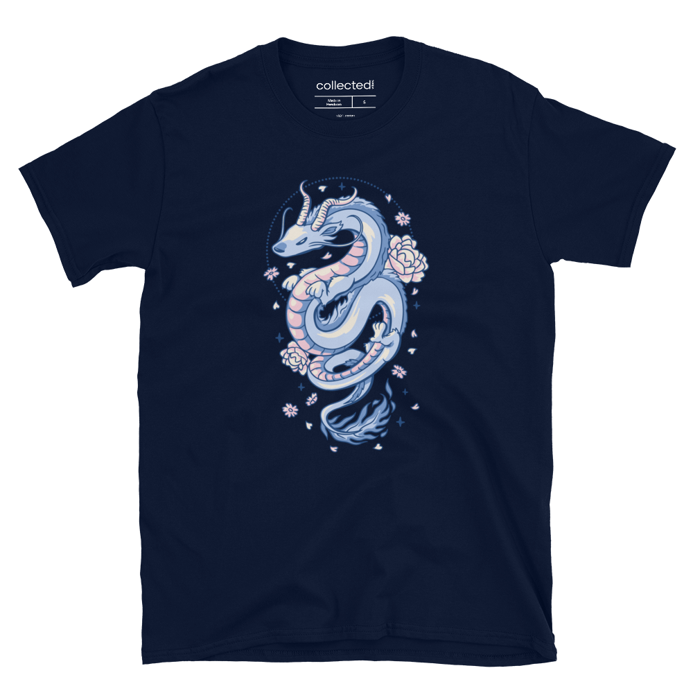 Blueish Dragon Unisex T-Shirt - Collected Vibes