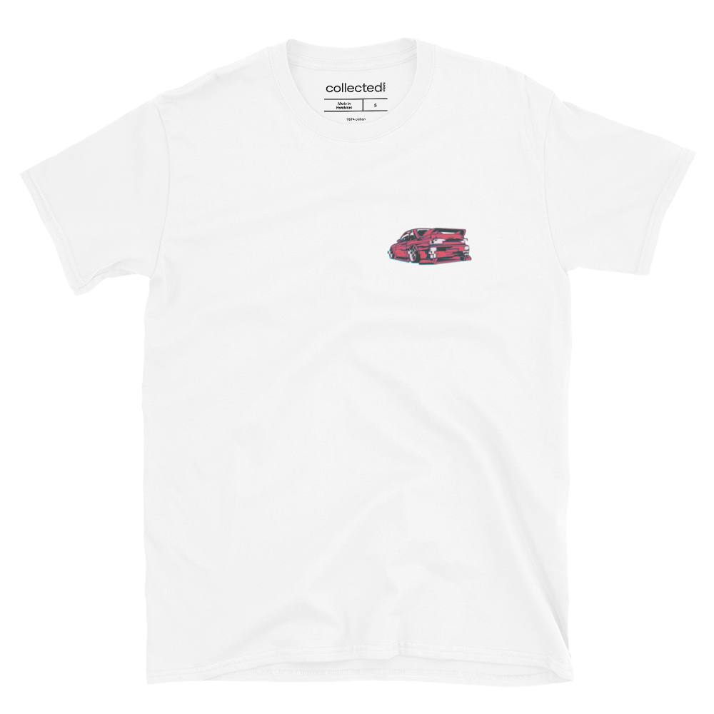 Glitched Car Japanese Style Unisex T-Shirt - Collected Vibes