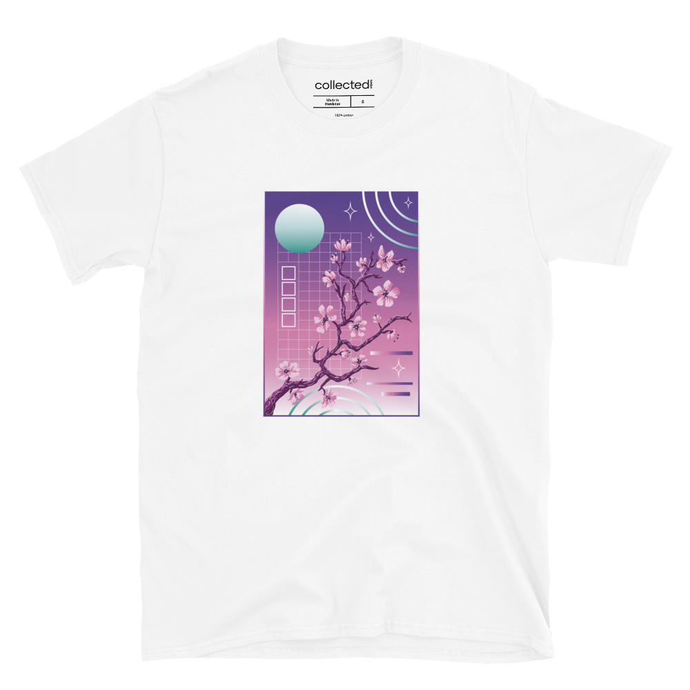Vaporwave Tree Unisex T-Shirt - Collected Vibes