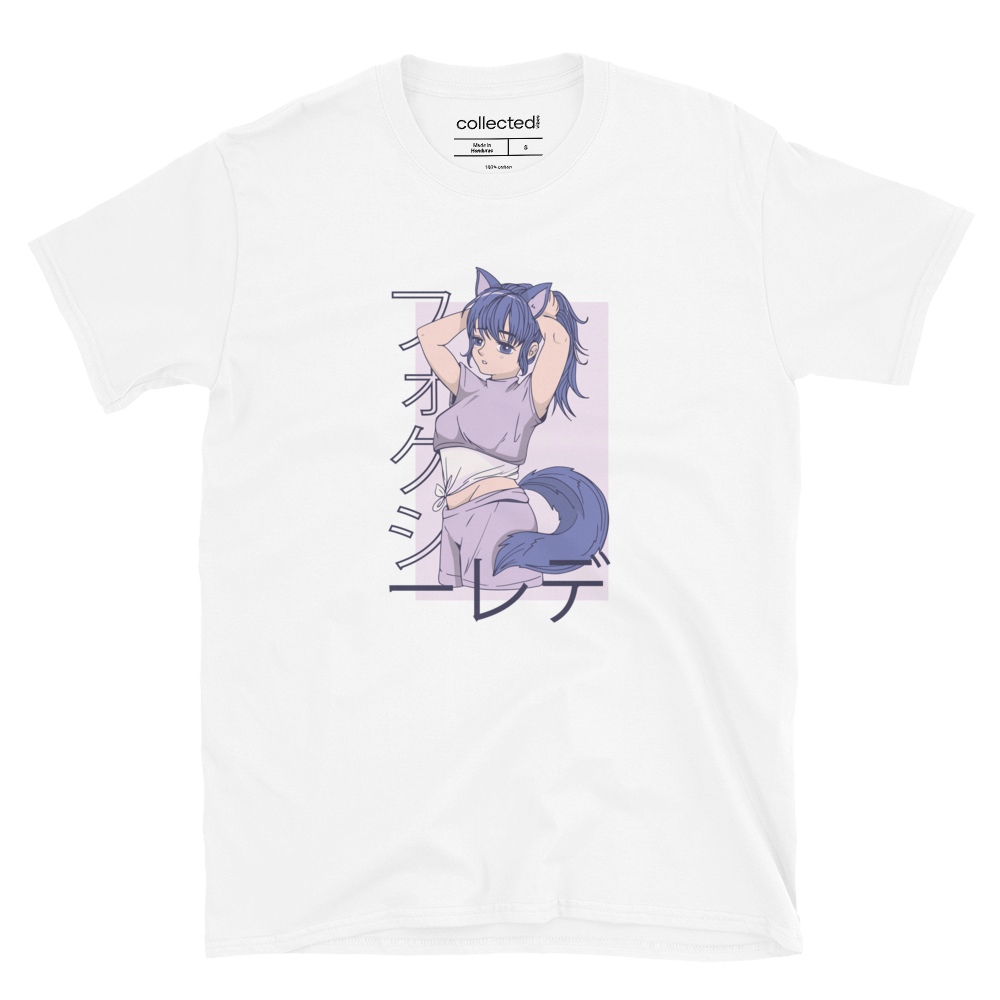 Sleepless Fox Girl Unisex T-Shirt - Collected Vibes