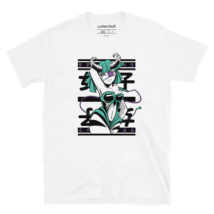 Playful Devilish Girl Unisex T-Shirt - Collected Vibes