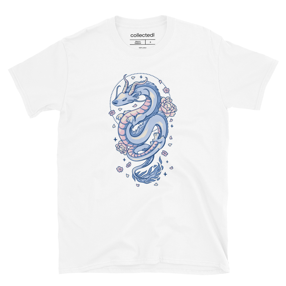 Blueish Dragon Unisex T-Shirt - Collected Vibes