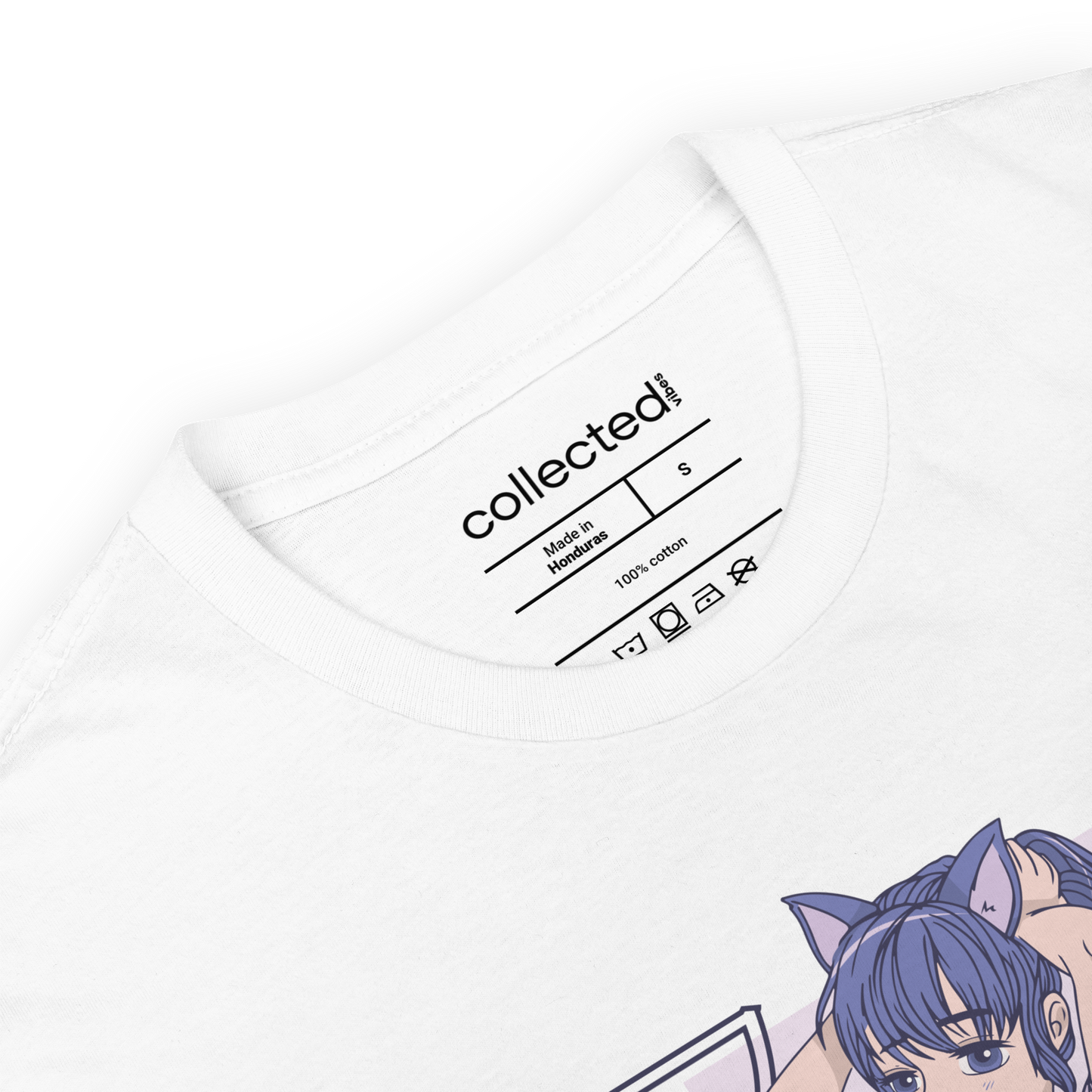 Sleepless Fox Girl Unisex T-Shirt - Collected Vibes